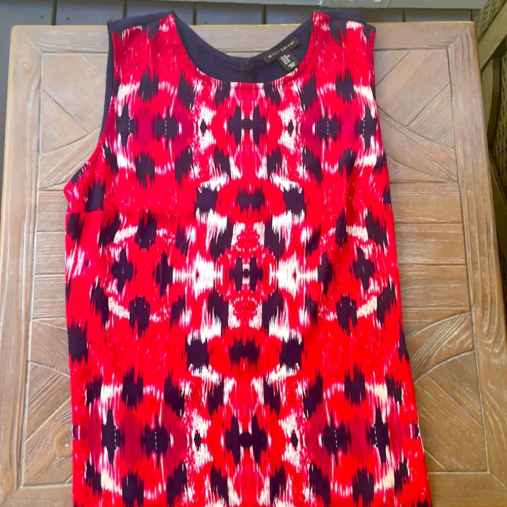 XS Red, white, blue top